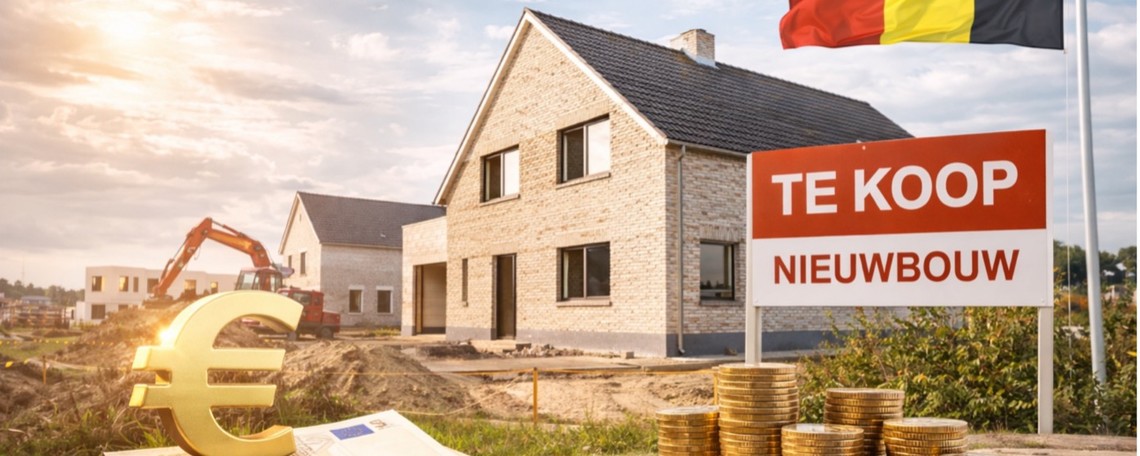btw verlaging nieuwbouw België bouwsector woningmarkt vastgoed